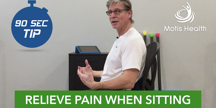 Video - Relieve Pain While Sitting At Your Desk