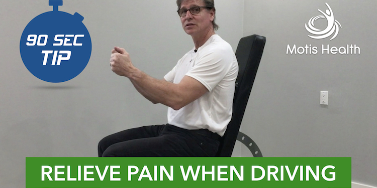 Video - How to Relieve Pain When Driving
