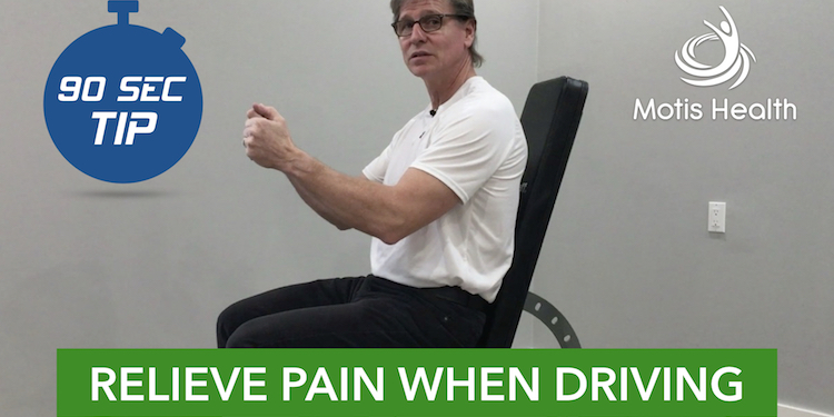 Video - How to Relieve Pain When Driving